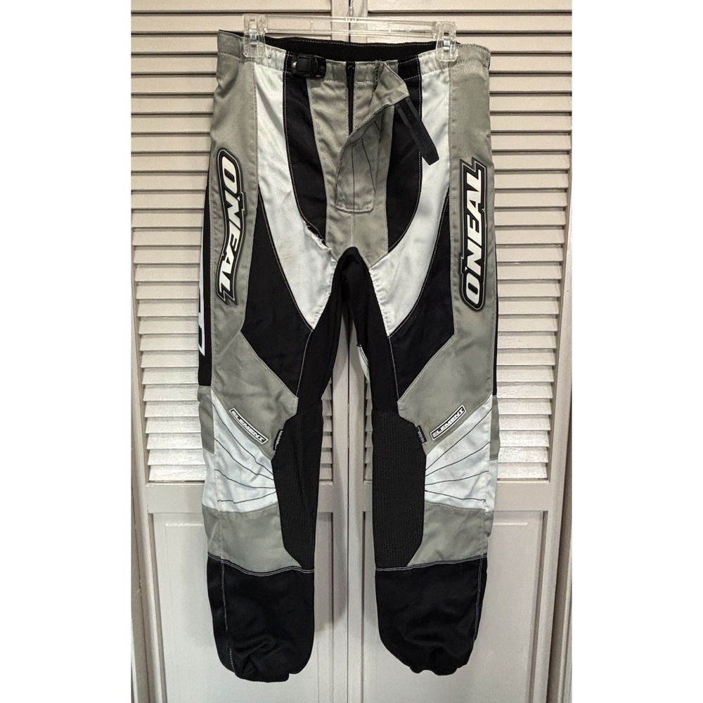 O'Neal Racing Pants Elements Mens‎ Lined Adj Waist Sz 32 Jogger Logo Dirt Bike